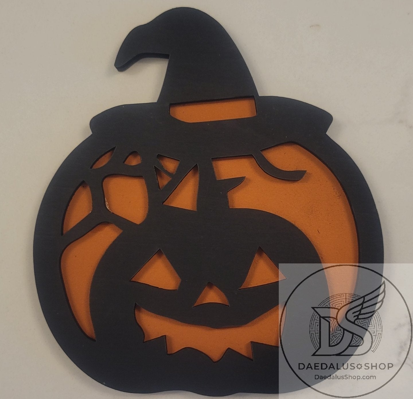 Halloween Two Color Pumpkin Decoration