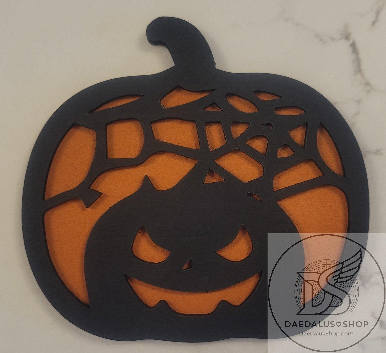 Halloween Two Color Pumpkin Decoration