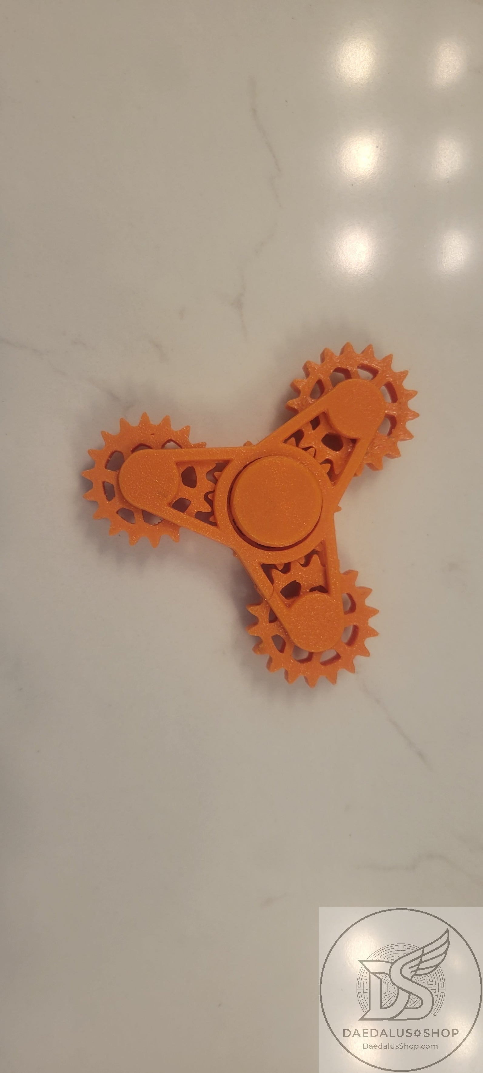 Three Gear 3D Printed Fidget Spinner