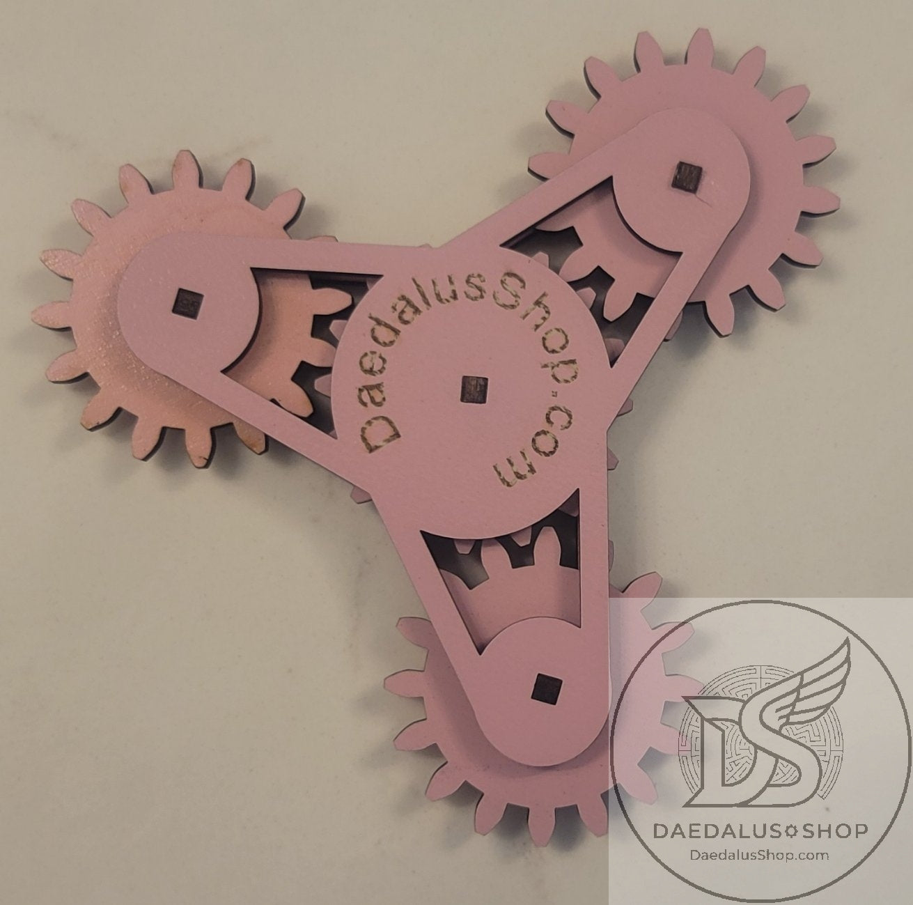 Four Gear Wooden Fidget Toy