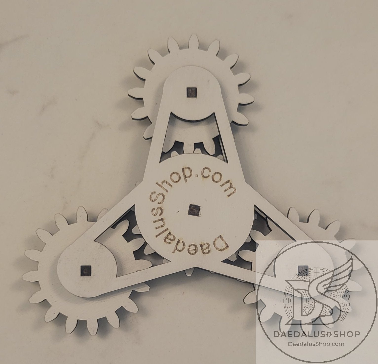 Four Gear Wooden Fidget Toy
