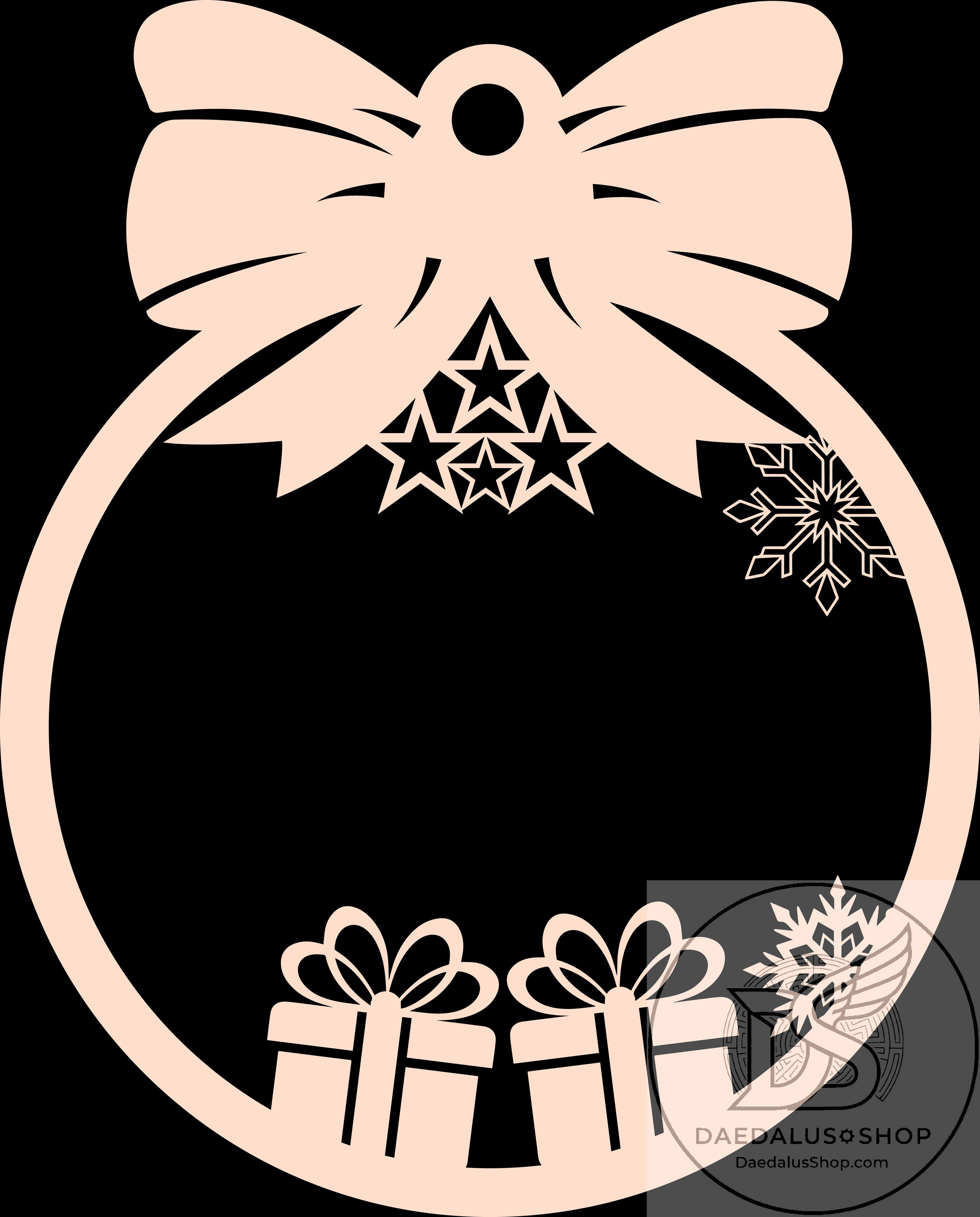 Personalized Holiday Ornament with Name