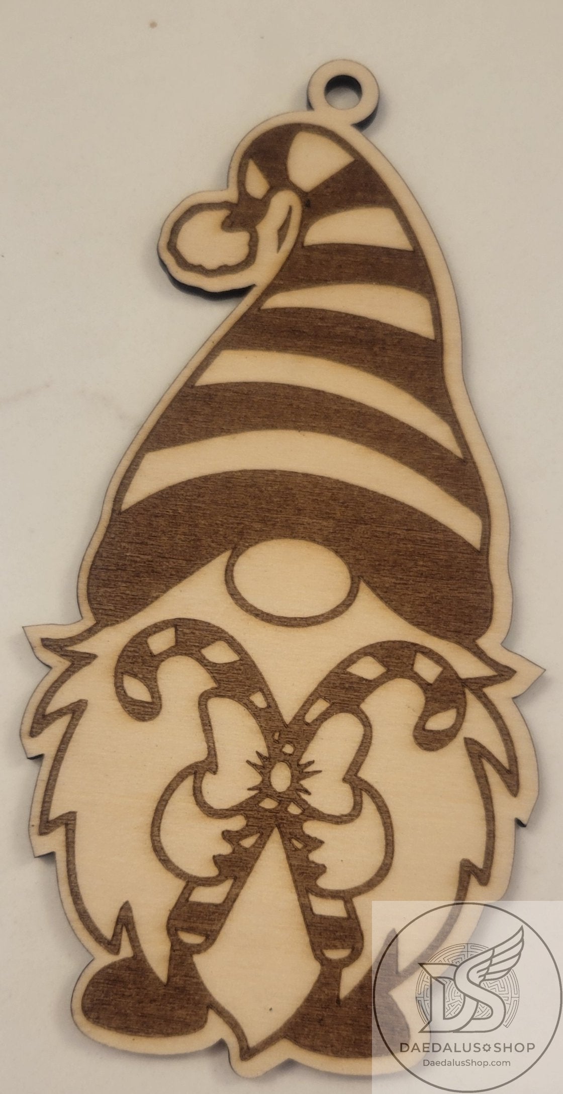 Wooden Gnome Christmas Ornament - 31 Designs