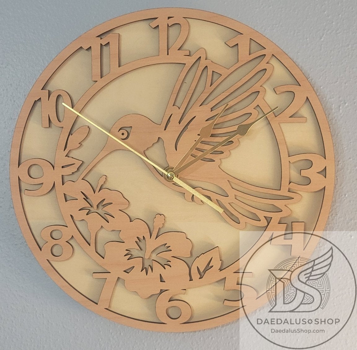 Hummingbird Wall Clock