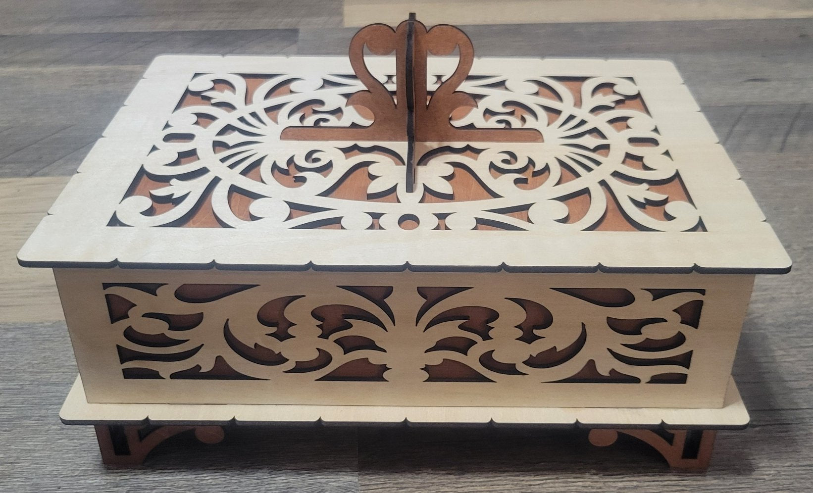 Decorative Wooden Keepsake Box Kit