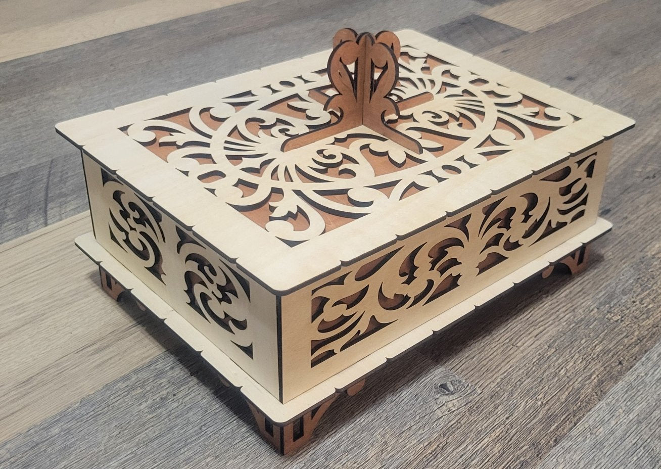 Decorative Wooden Keepsake Box Kit