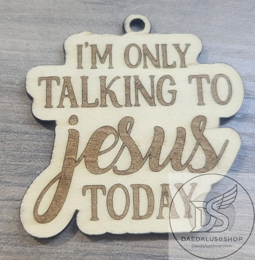 Religious Words Keychains - Wooden Laser Cut