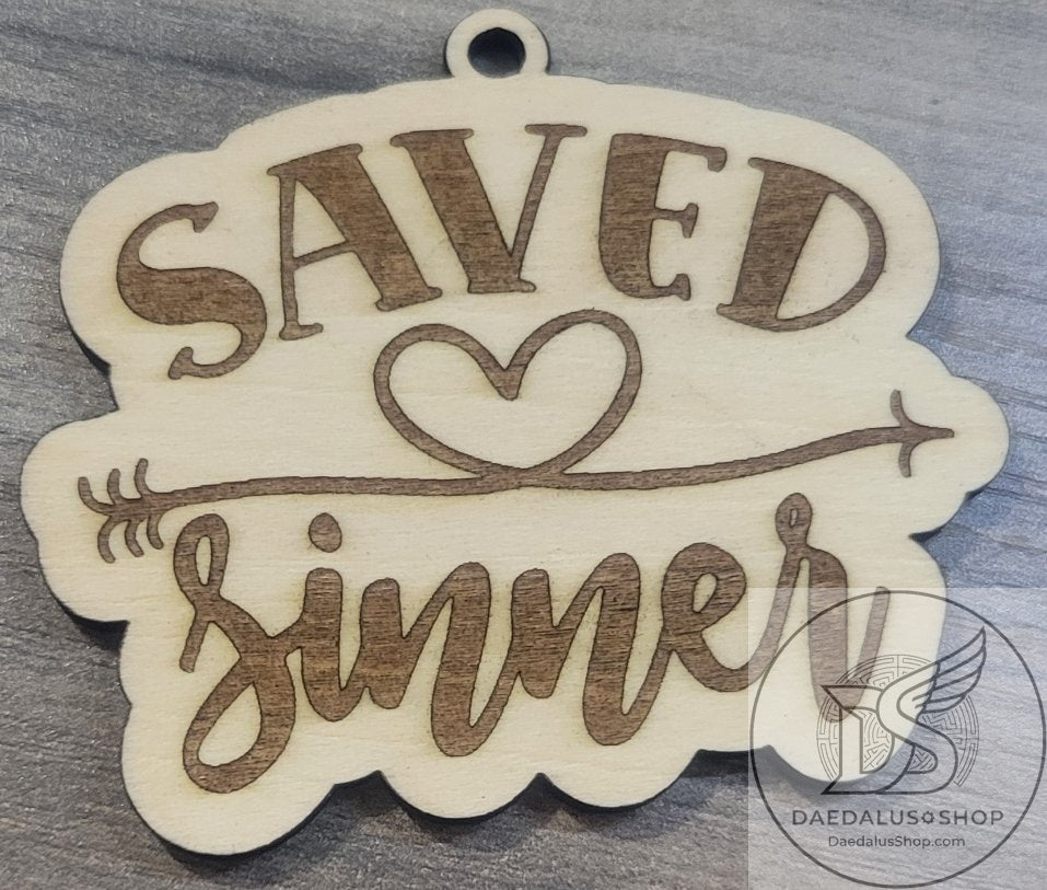 Religious Words Keychains - Wooden Laser Cut