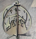 3D Wooden Ornament Kit - 10 Designs