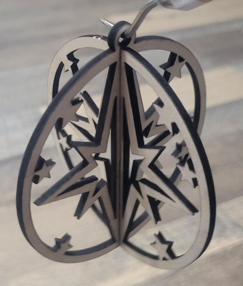 3D Wooden Ornament Kit - 10 Designs