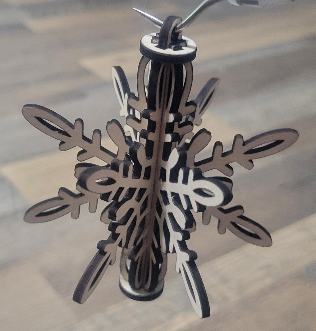 3D Wooden Ornament Kit - 10 Designs