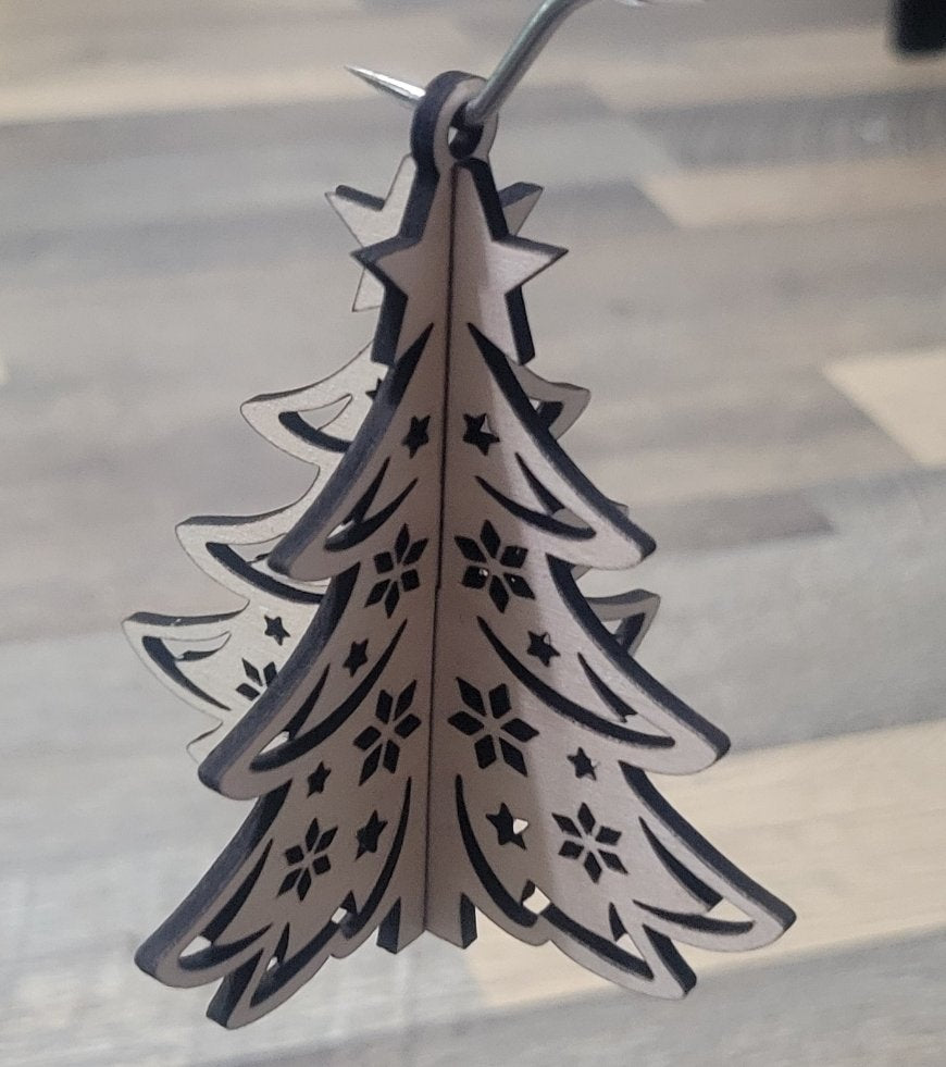 3D Wooden Ornament Kit - 10 Designs