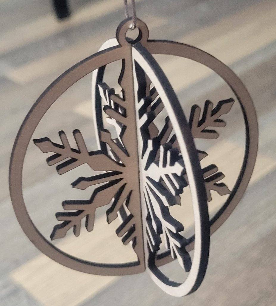 3D Wooden Ornament Kit - 10 Designs