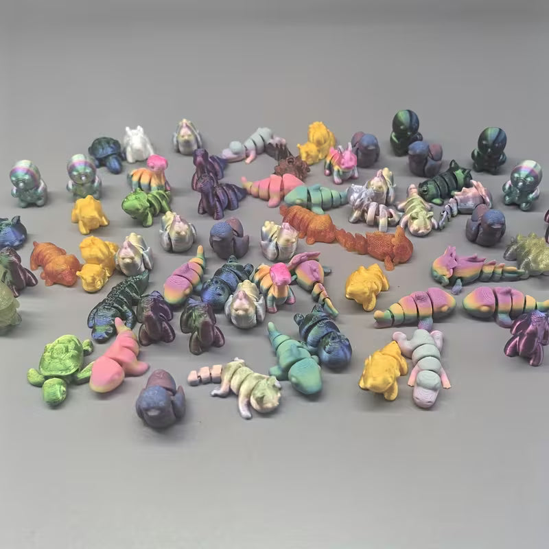 3D Printed Animals - Random Colors