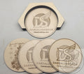 Custom Wood Coaster Set