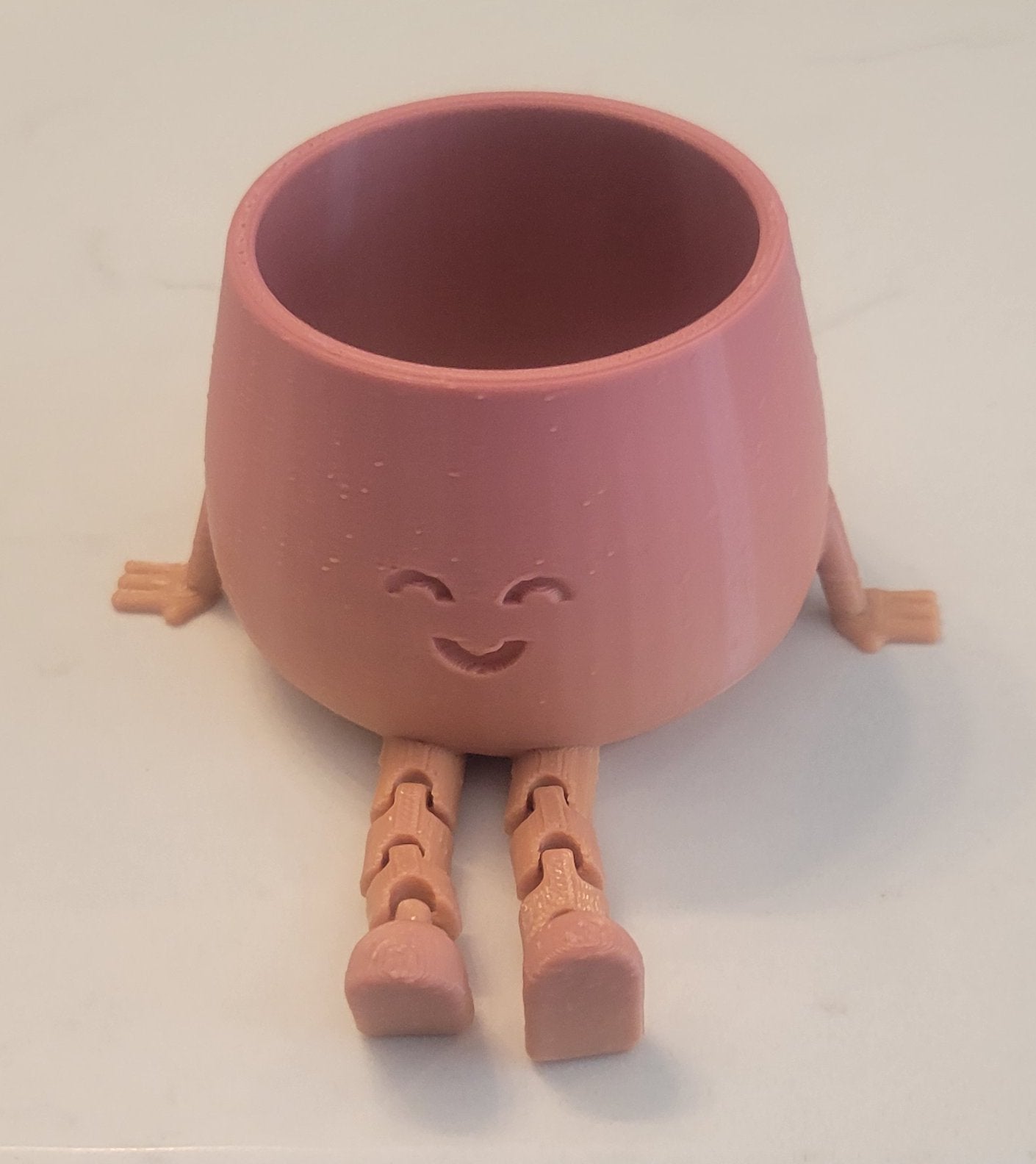 Happy Legs 3D Printed Pot