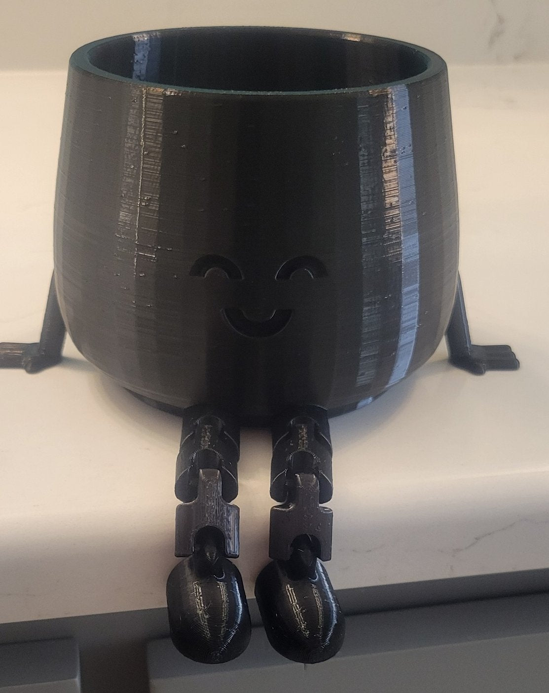 Happy Legs 3D Printed Pot
