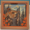 Grizzley Bear 3D Shadow Frame