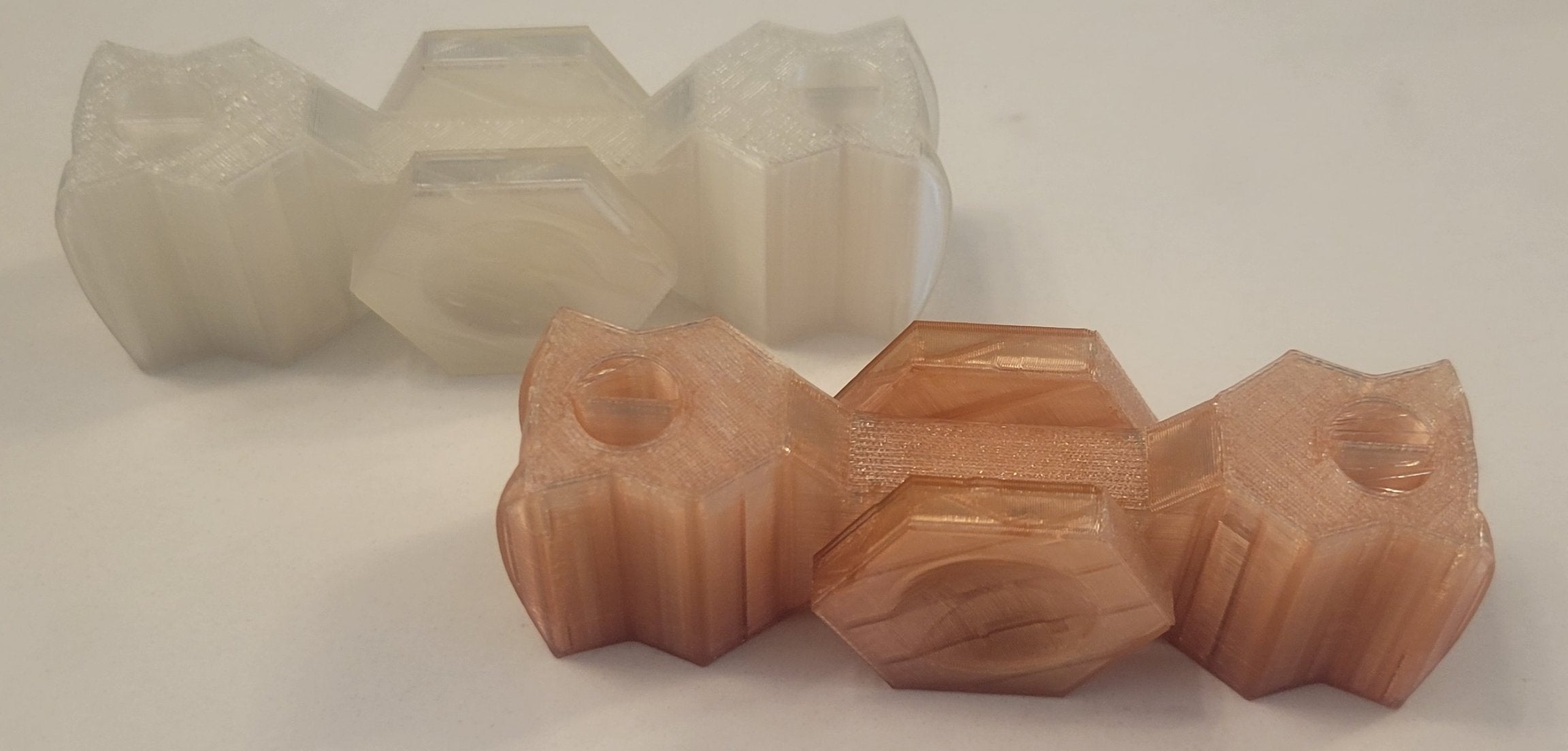 3D Printed Hexagonal Fidget Spinner - 3 Sizes