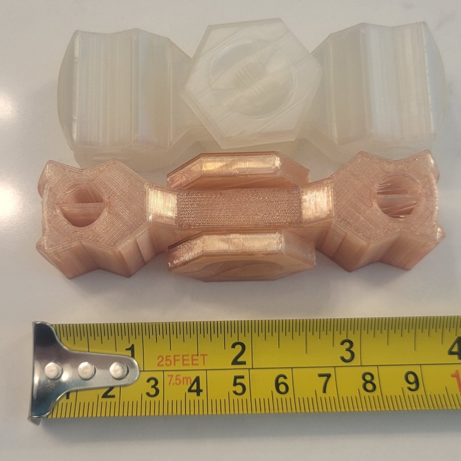 3D Printed Hexagonal Fidget Spinner - 3 Sizes