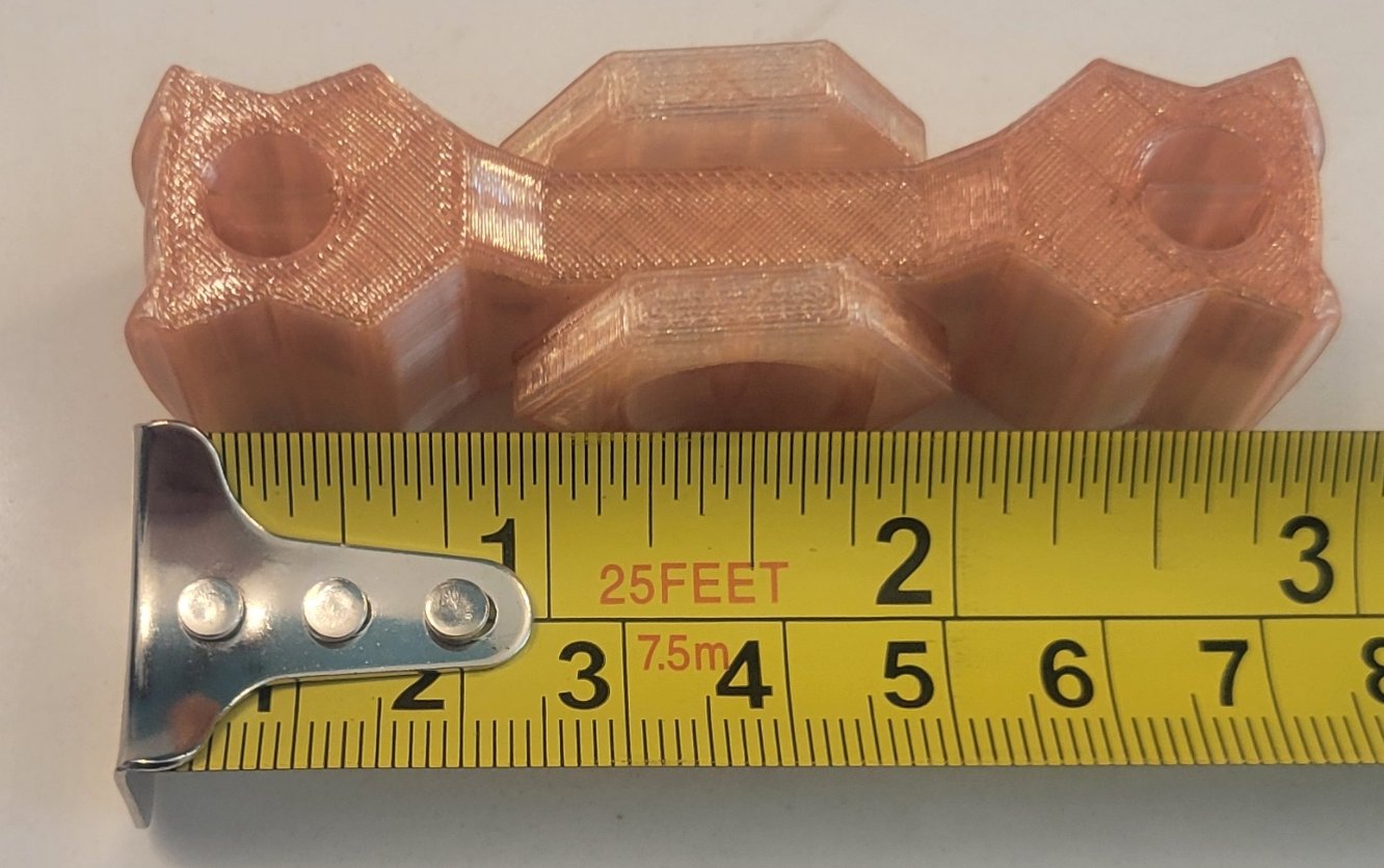 3D Printed Hexagonal Fidget Spinner - 3 Sizes