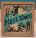 Plant Mom 3D Shadow Frame