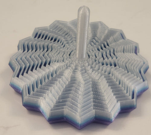 3D Printed 16 Point Fidget Star with Handle - Sensory Toy