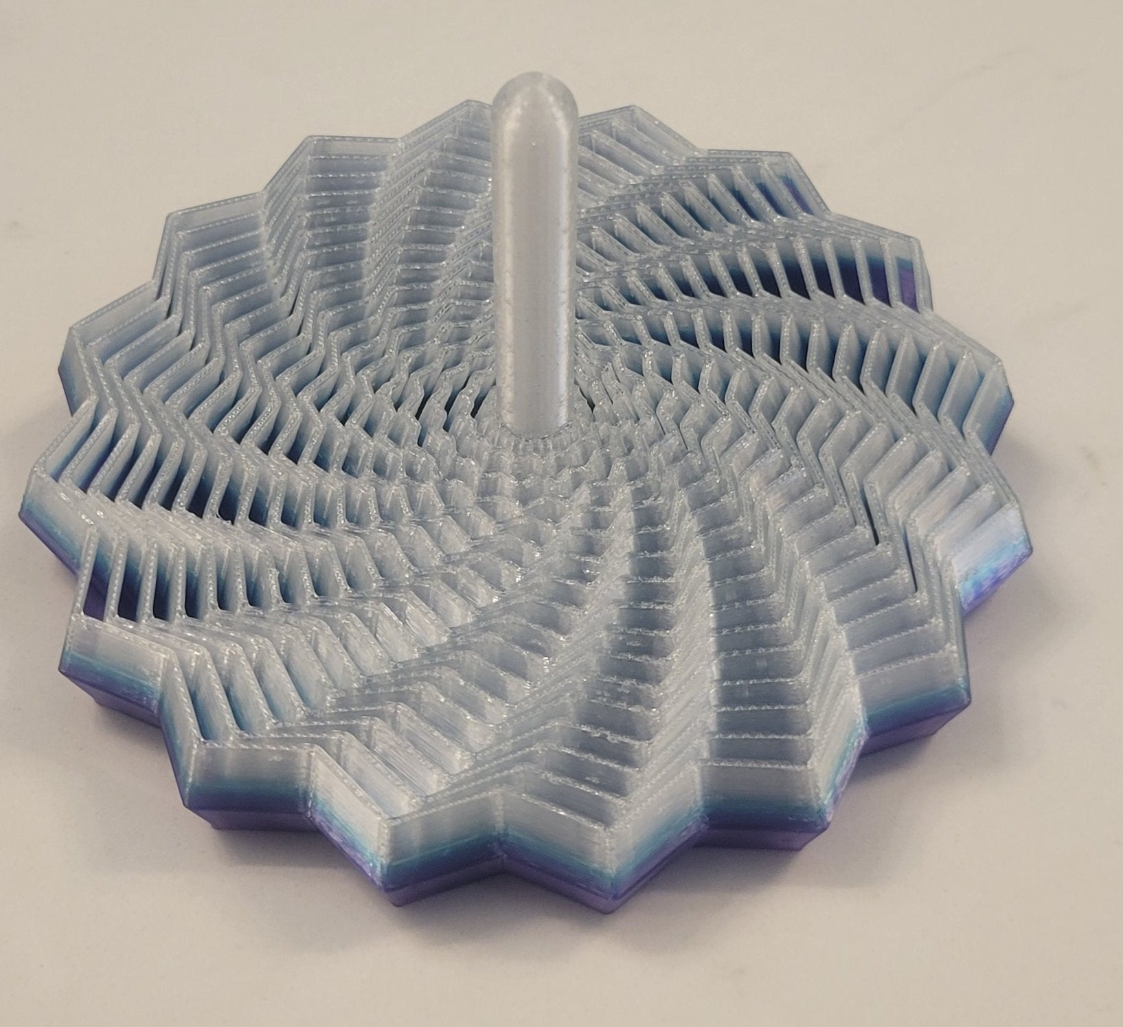 3D Printed 16 Point Fidget Star with Handle - Sensory Toy