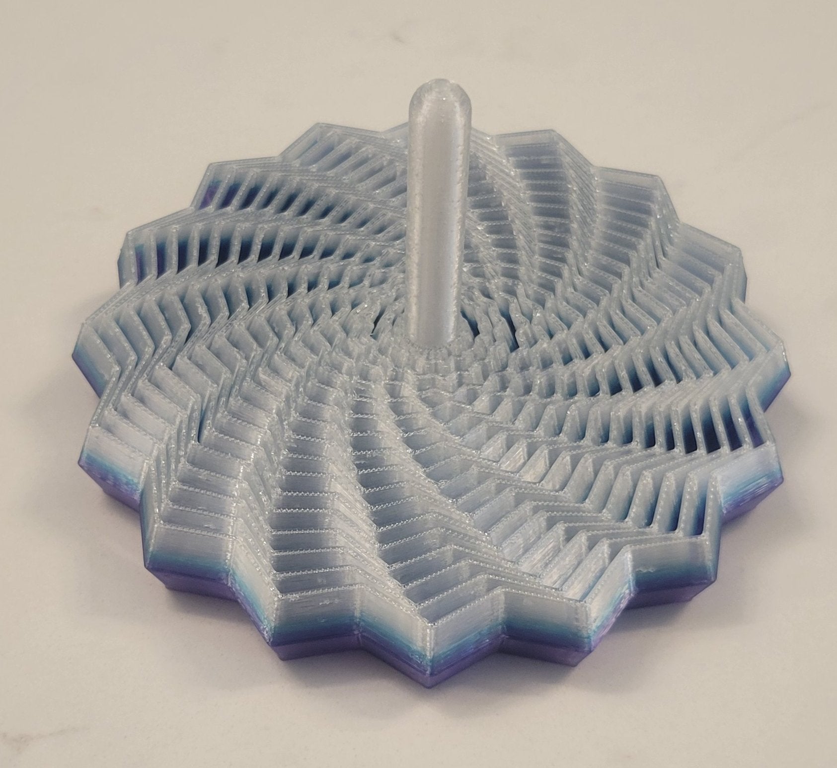 3D Printed 16 Point Fidget Star with Handle - Sensory Toy