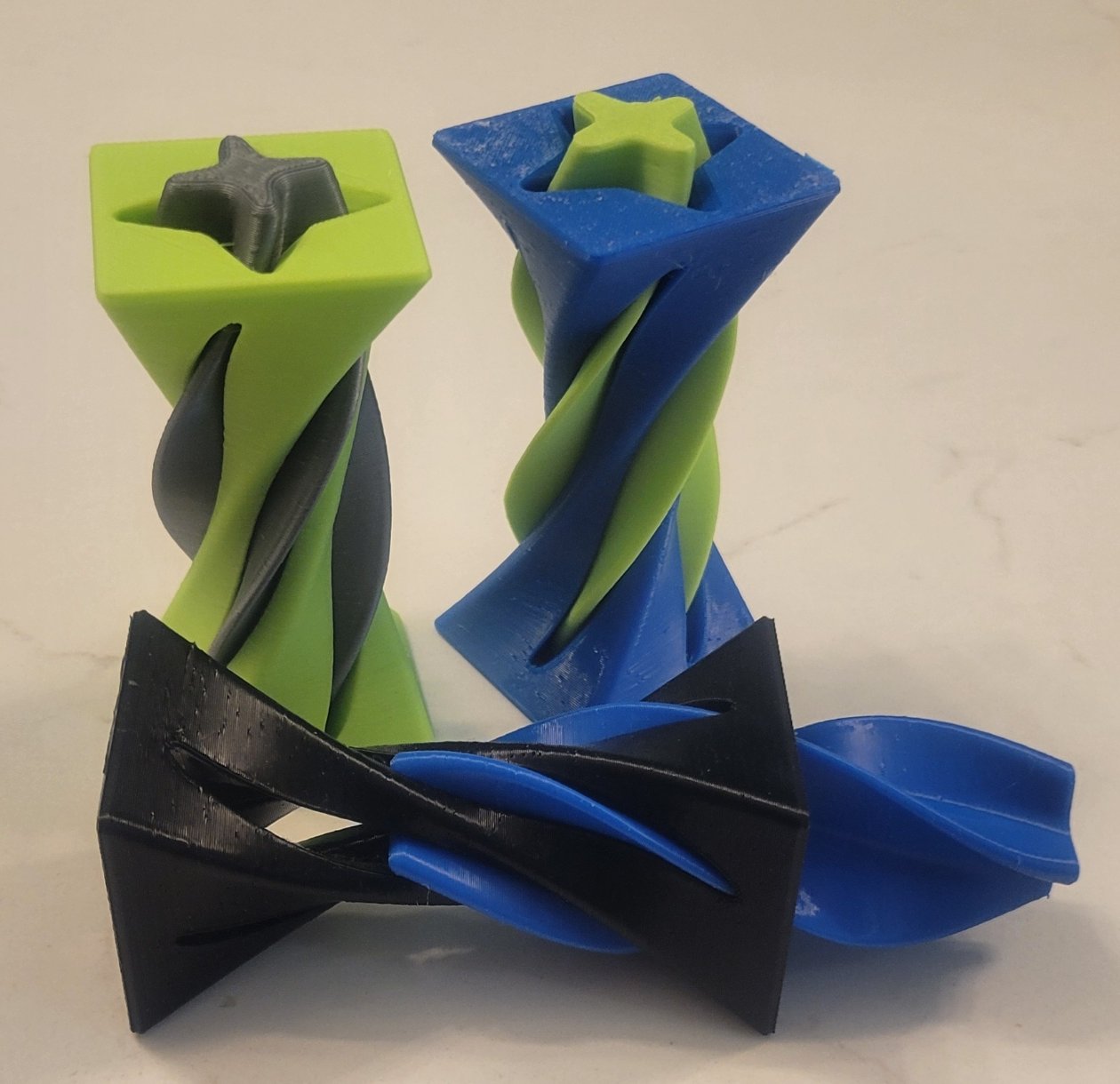 Helix Sensory Fidget Toys - 3D Printed - Multiple Styles