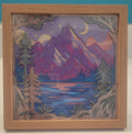 Mountain On a Starry Night 3D Shadow Frame