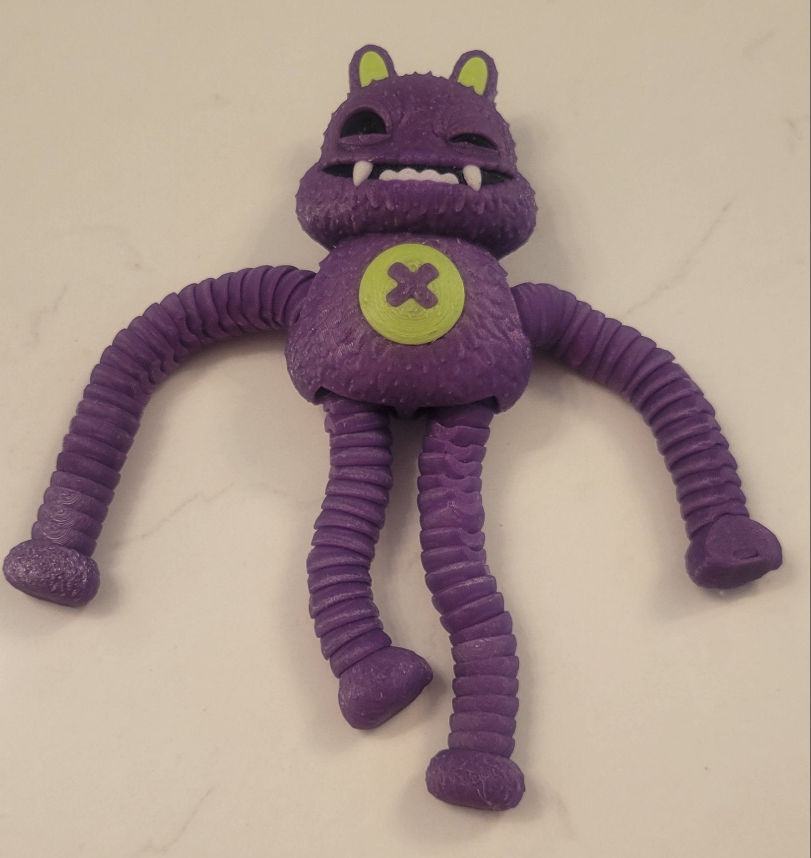 Munchi Long Legs 3D Printed Figurine / Toy