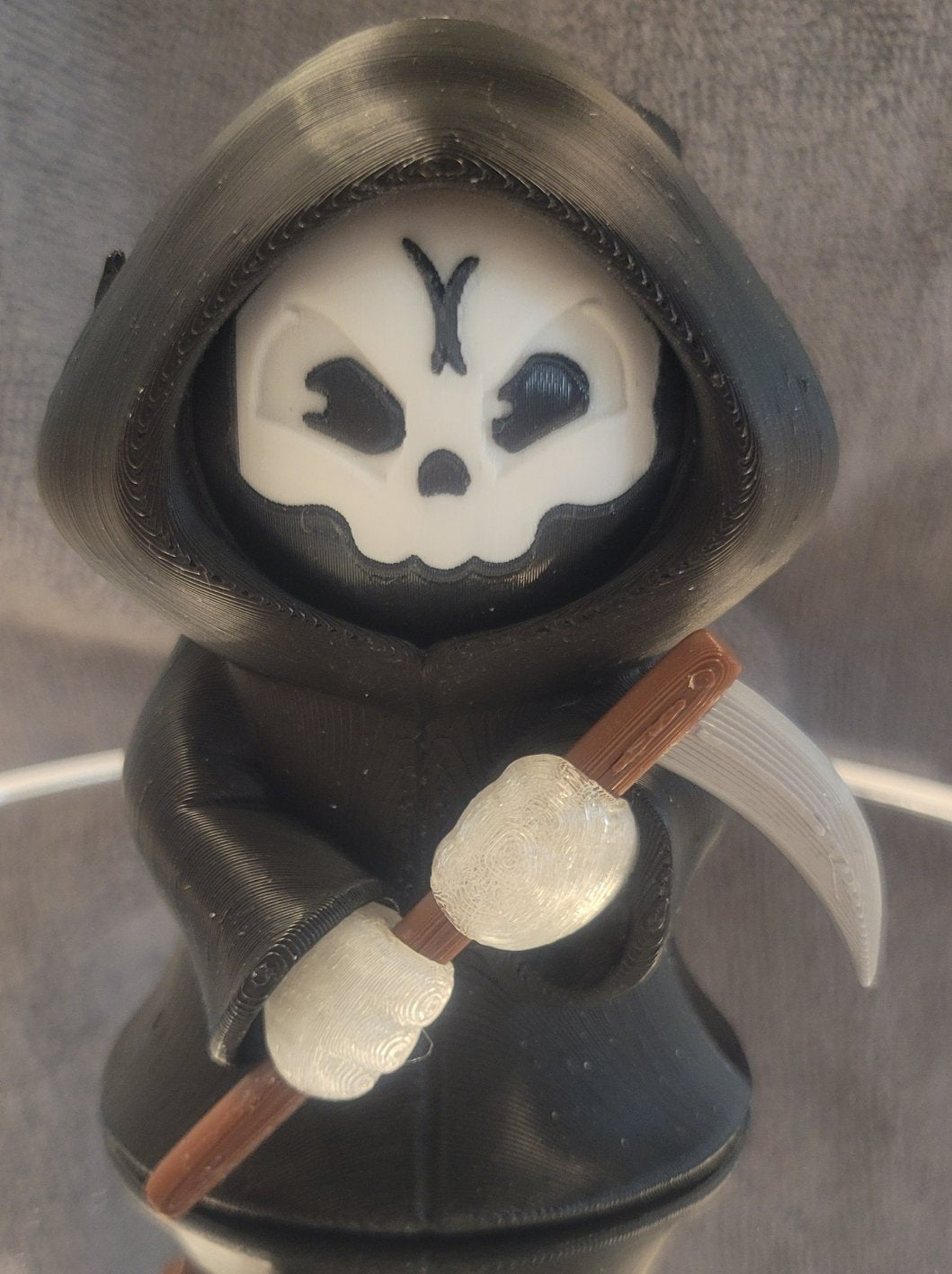 Moody Reaper 3 Faced Mood Flipper Key Chain