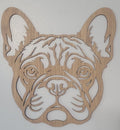 French Bulldog Wooden Wall Hanging