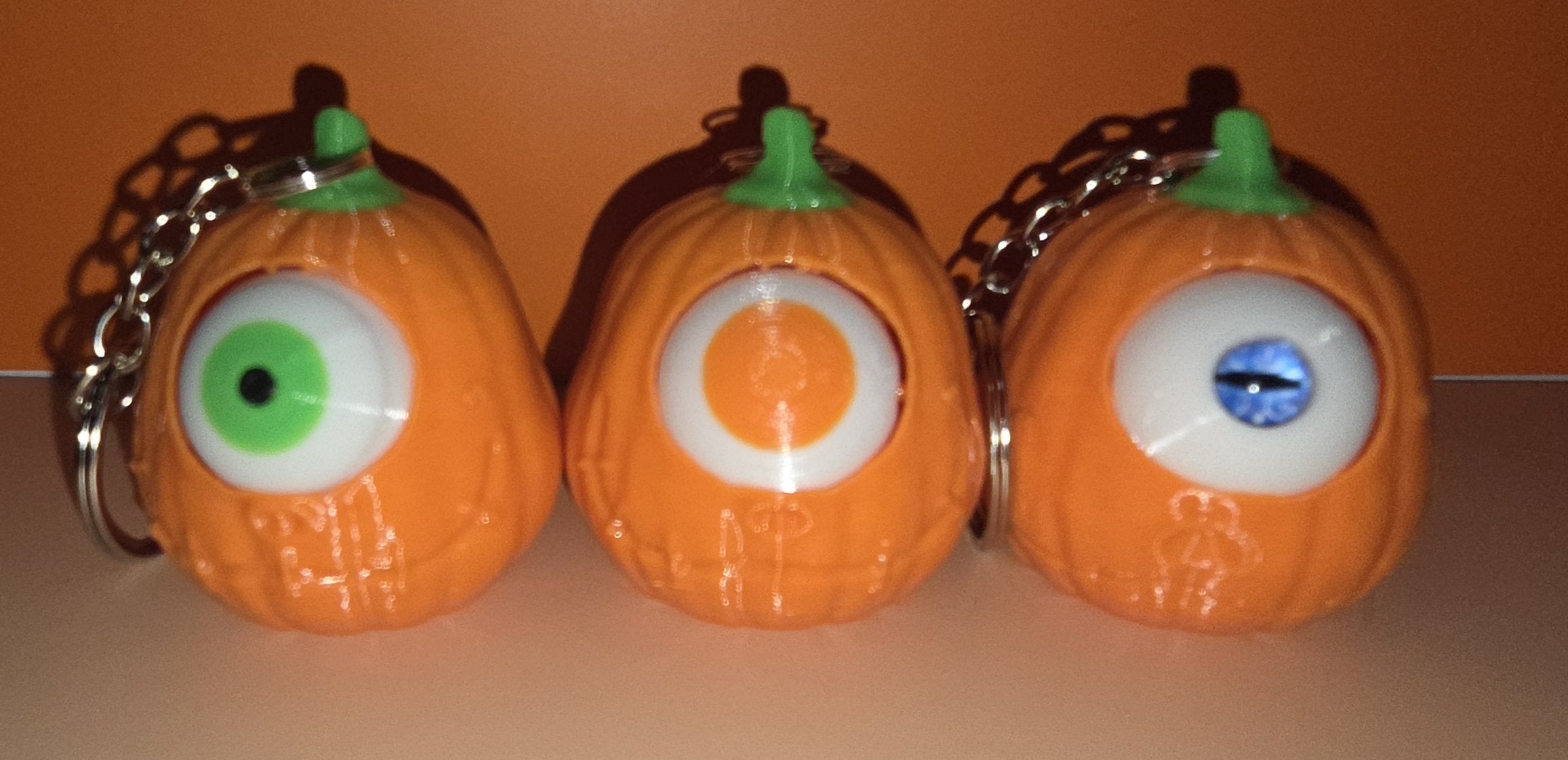 Pumpkin Fidget Keychain