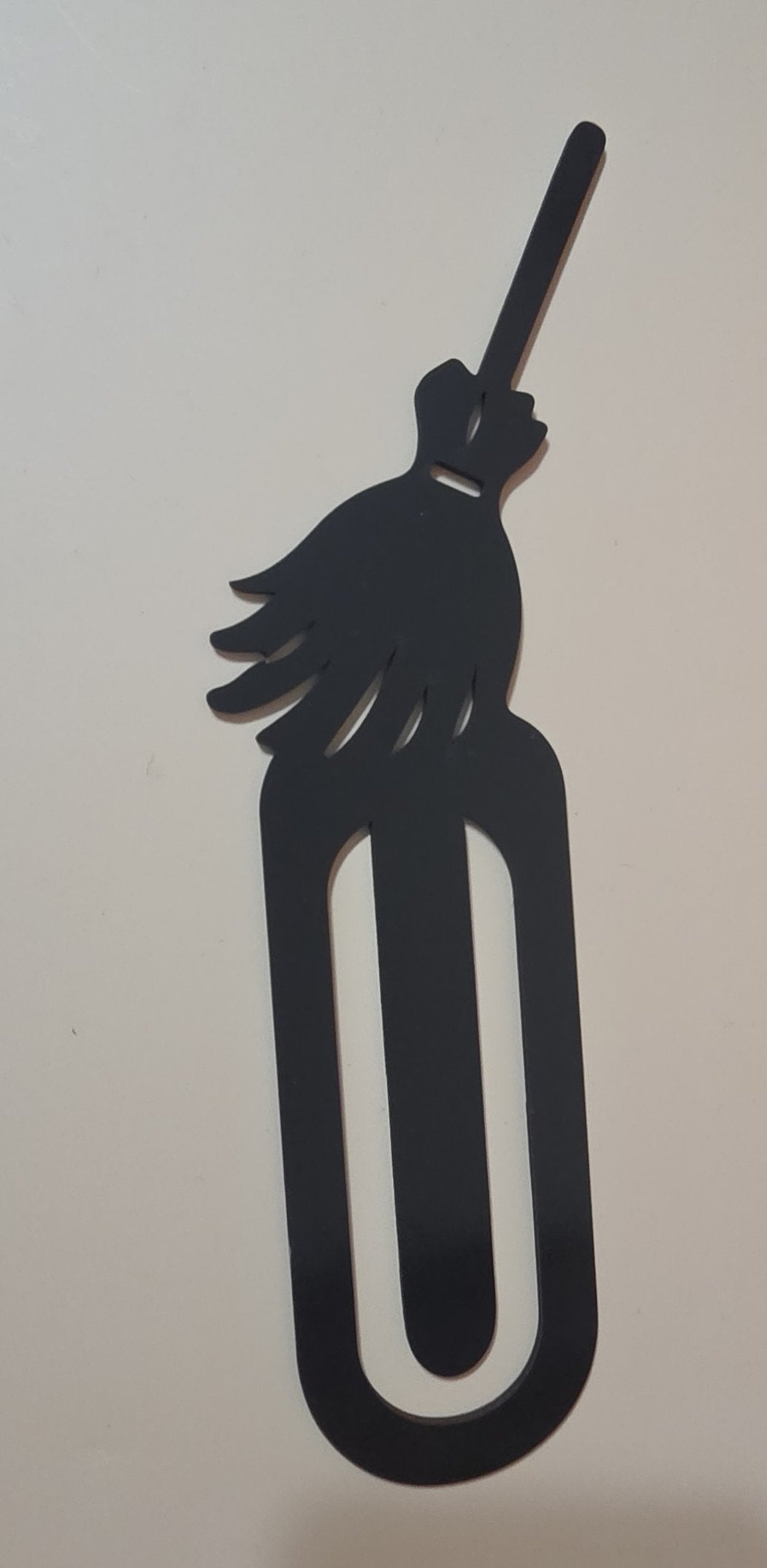 Wooden Halloween Bookmark - Paper Clip Style
