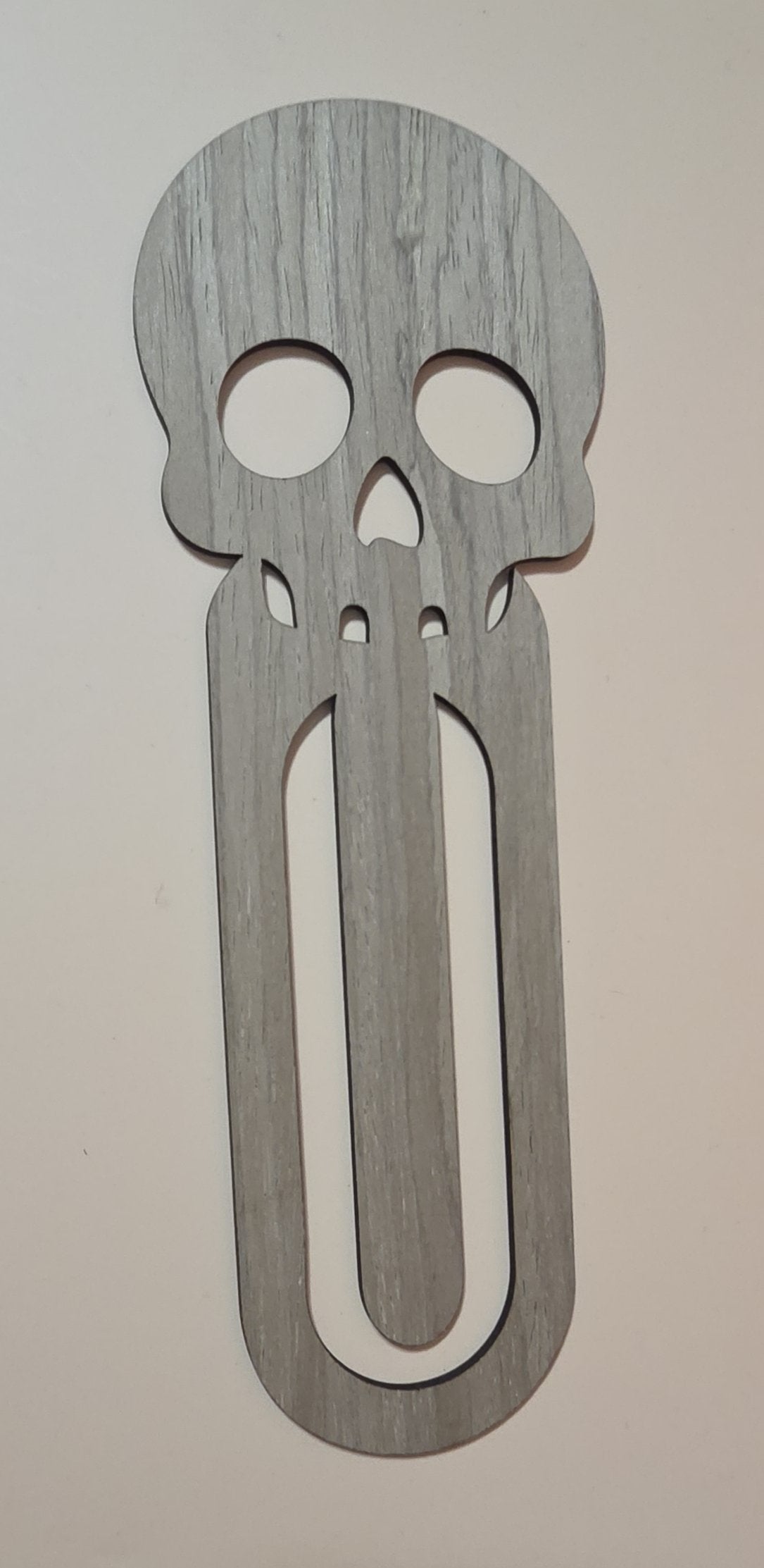 Wooden Halloween Bookmark - Paper Clip Style
