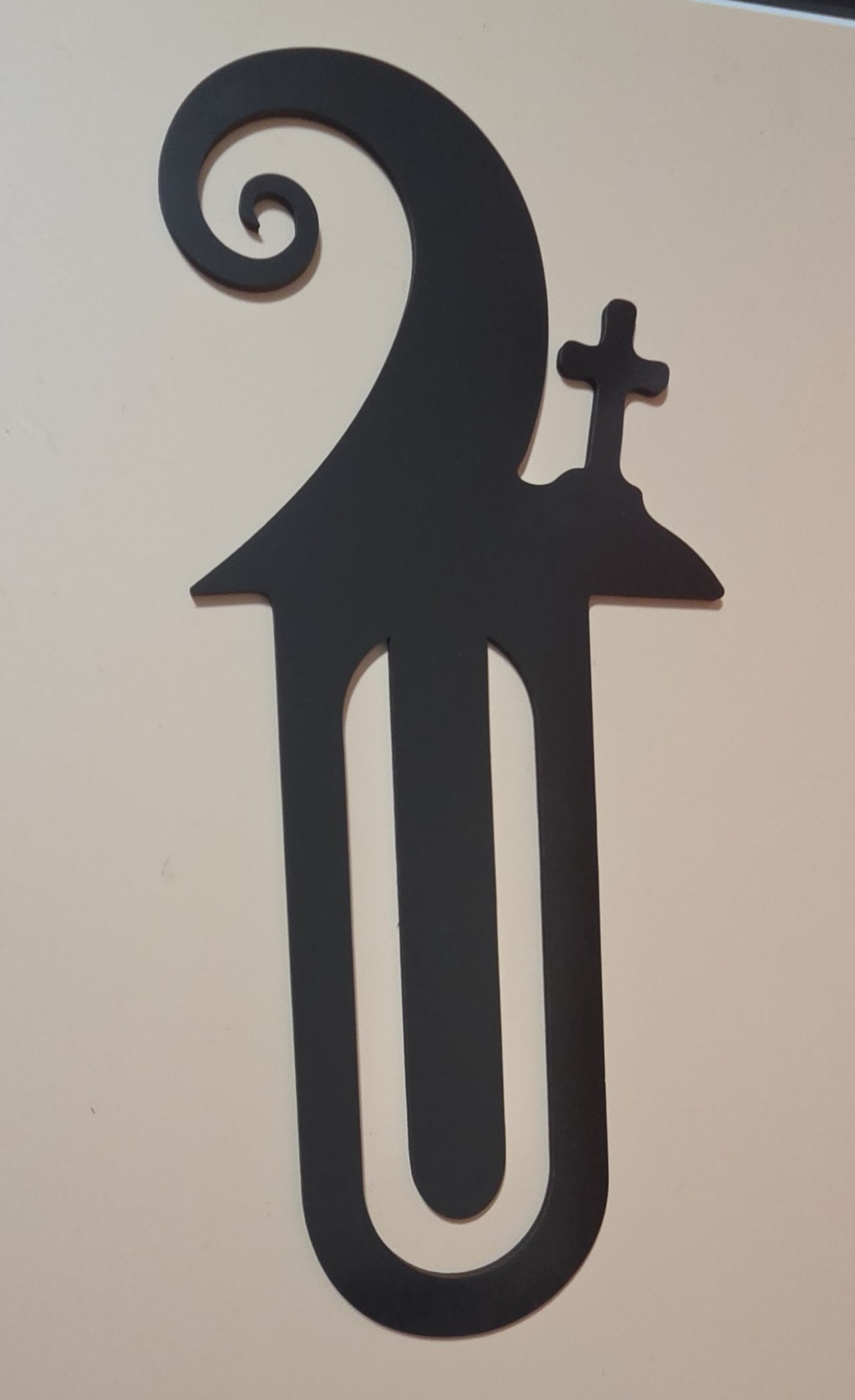 Wooden Halloween Bookmark - Paper Clip Style