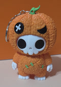 Pumpkin Head Halloween Keychain