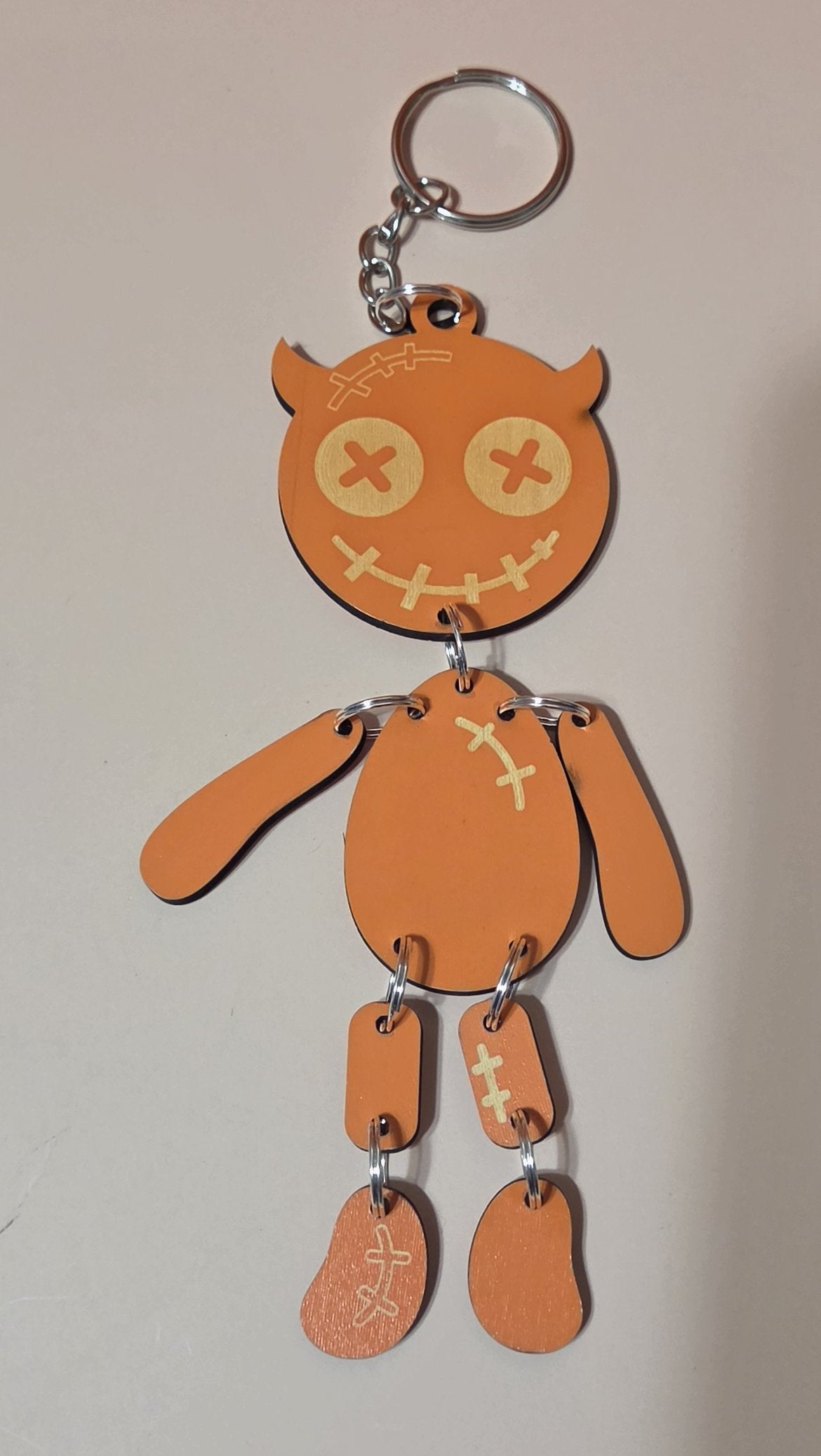 Wooden Atriculated Halloween Characters