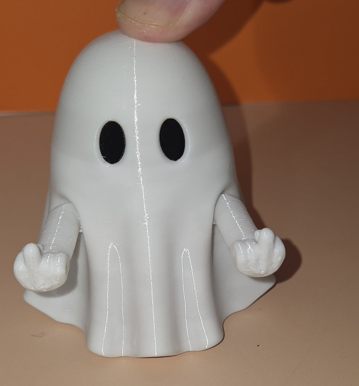 3D Printed Ghost with Attitude