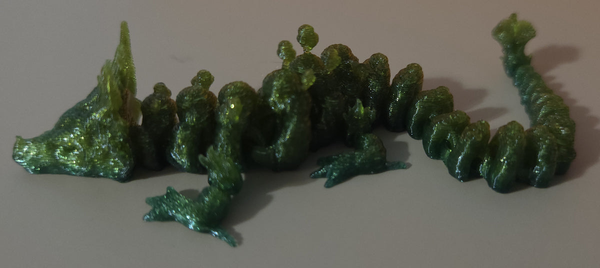 3D printed 5 Inch Dragon - Random Colors