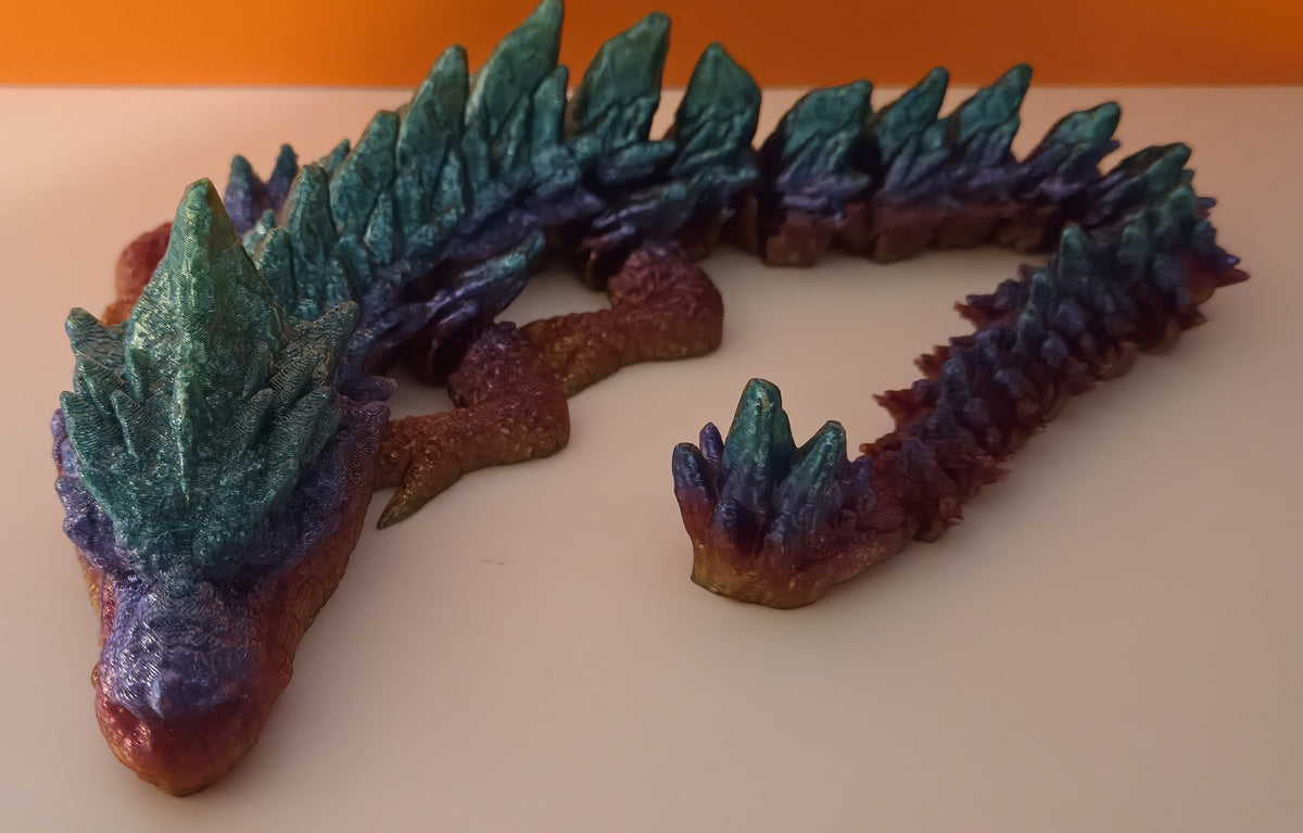 19 Inch Articulated Rock Dragon