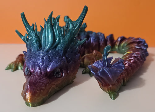19 Inch Articulated Forest Dragon
