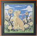 Cats and Flowers 3D Shadow Frame