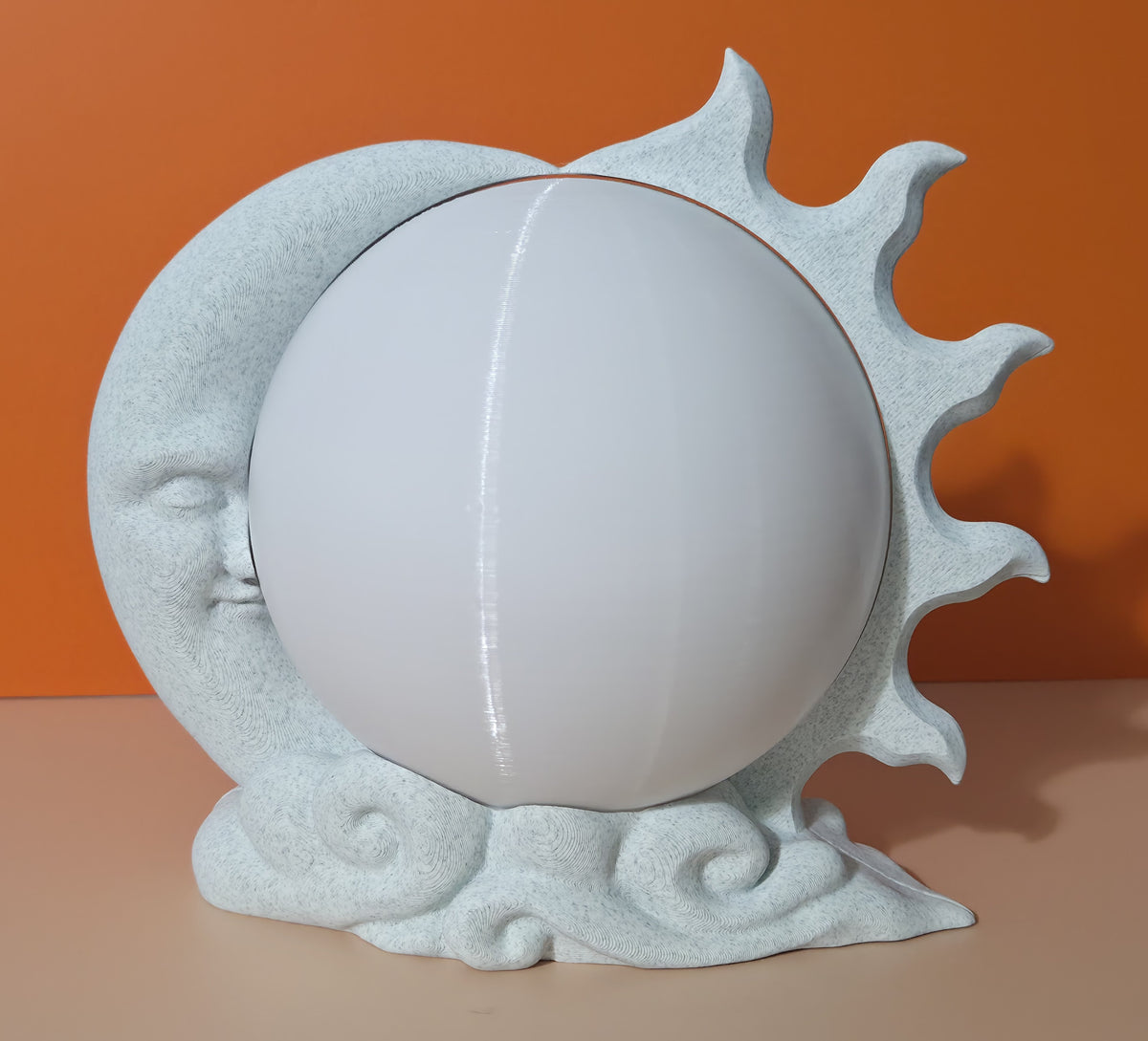 Sun and Moon Globe Lamp
