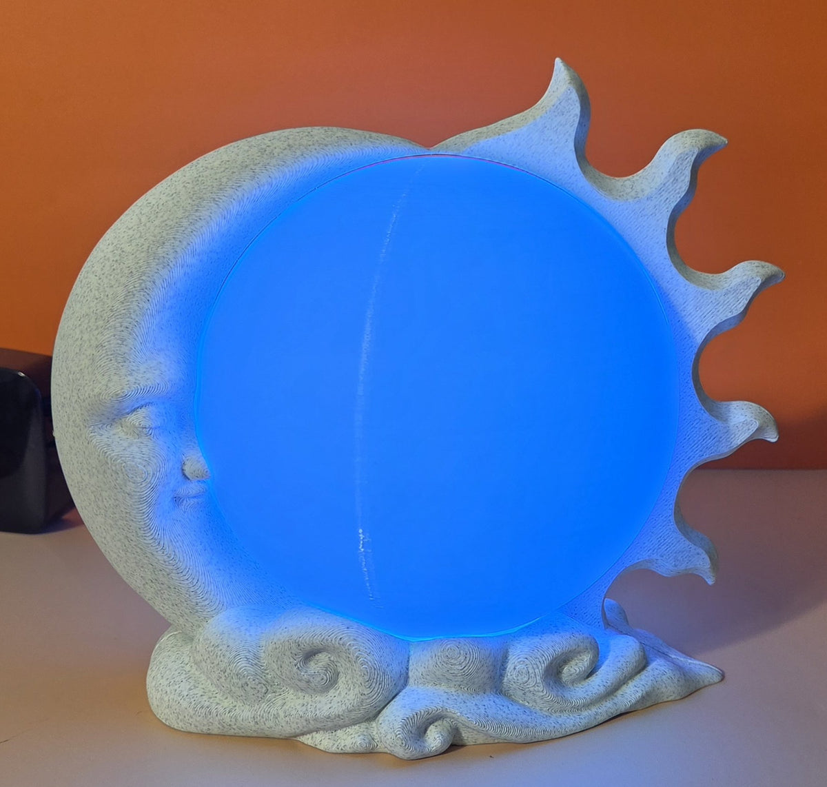 Sun and Moon Globe Lamp