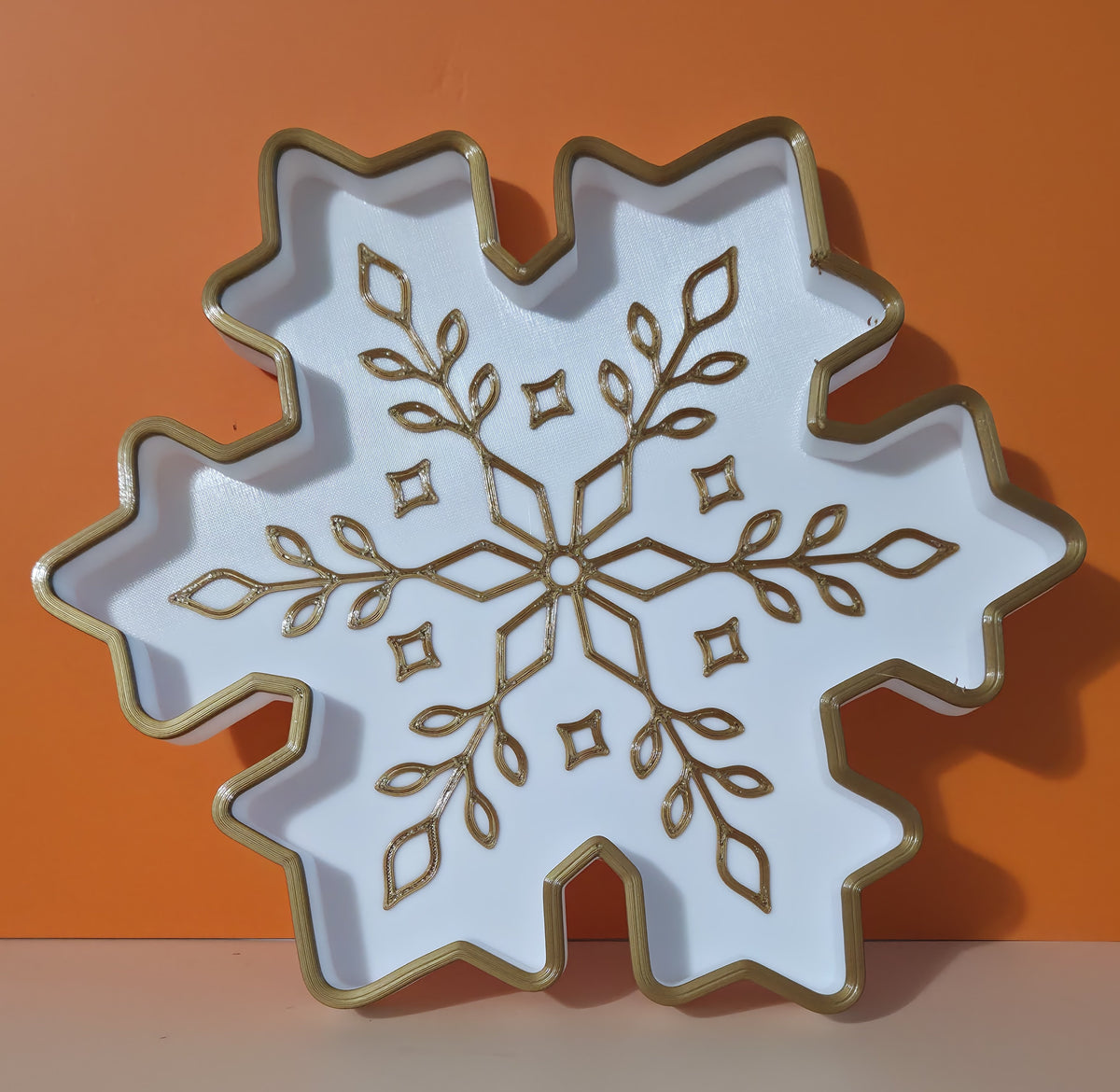 Snowflake Trinket Tray