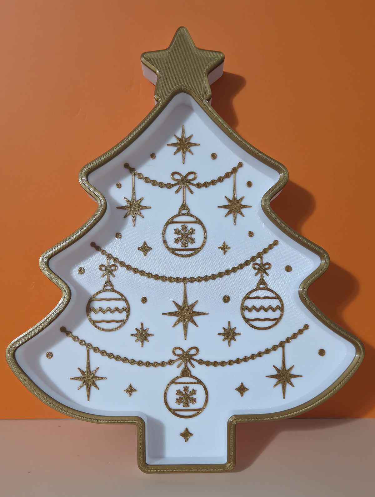 Christmas Tree Trinket Tray