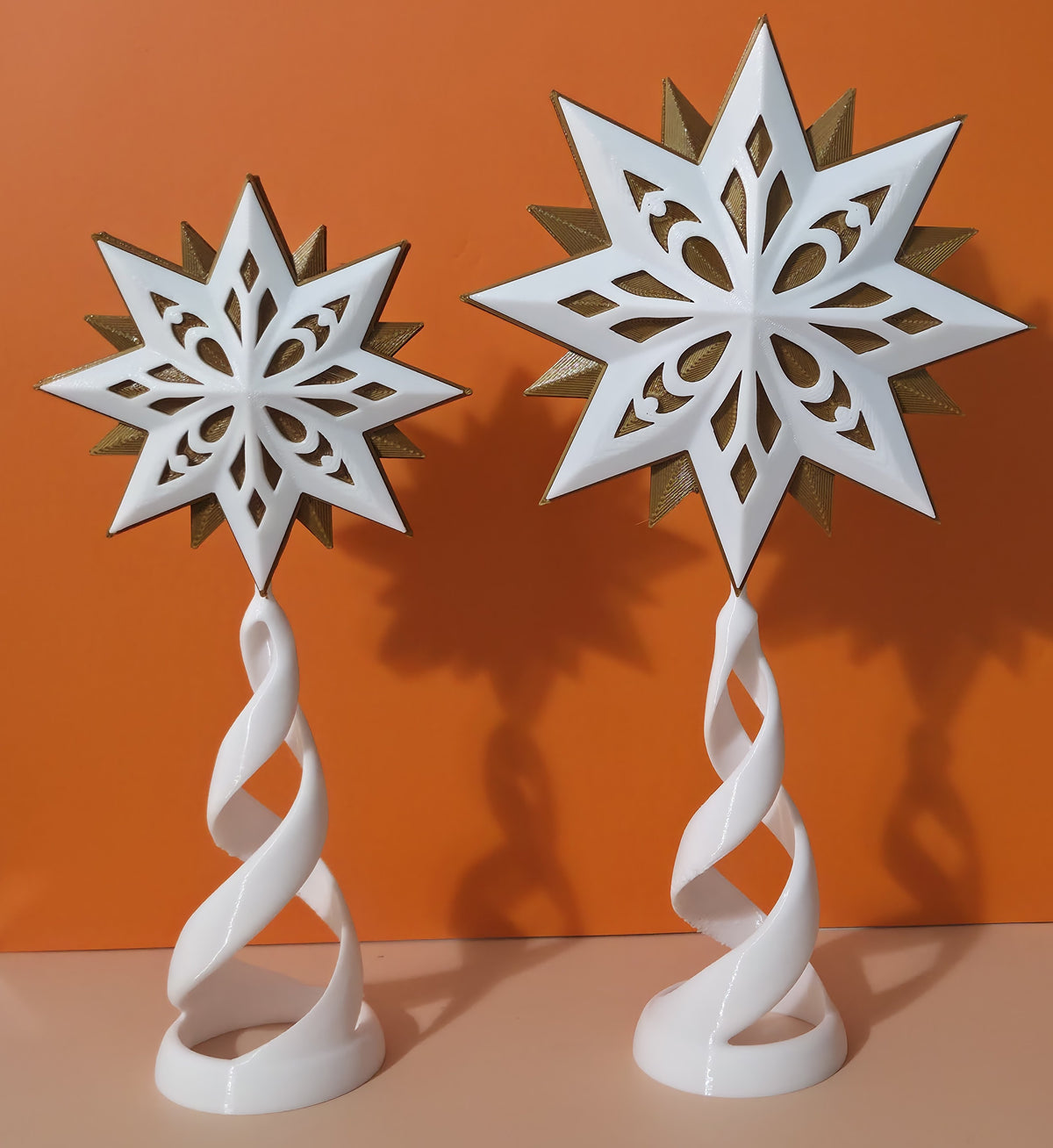 Guiding Star 3D Printed Tree Topper